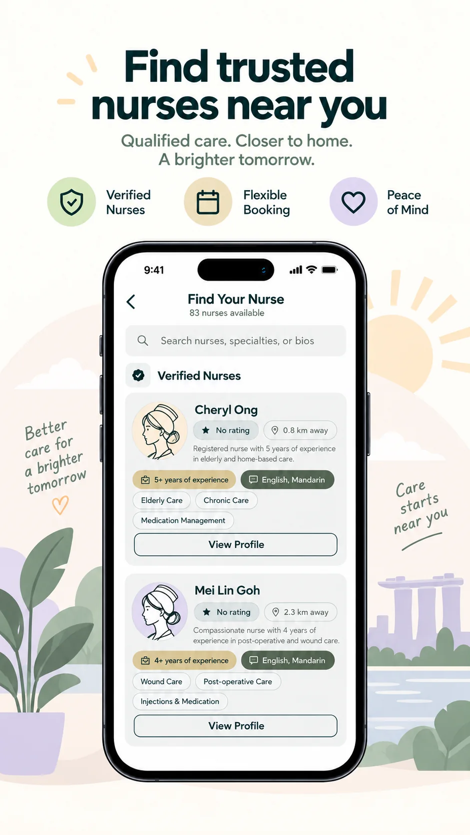 NurseLink app: Find trusted nurses near you