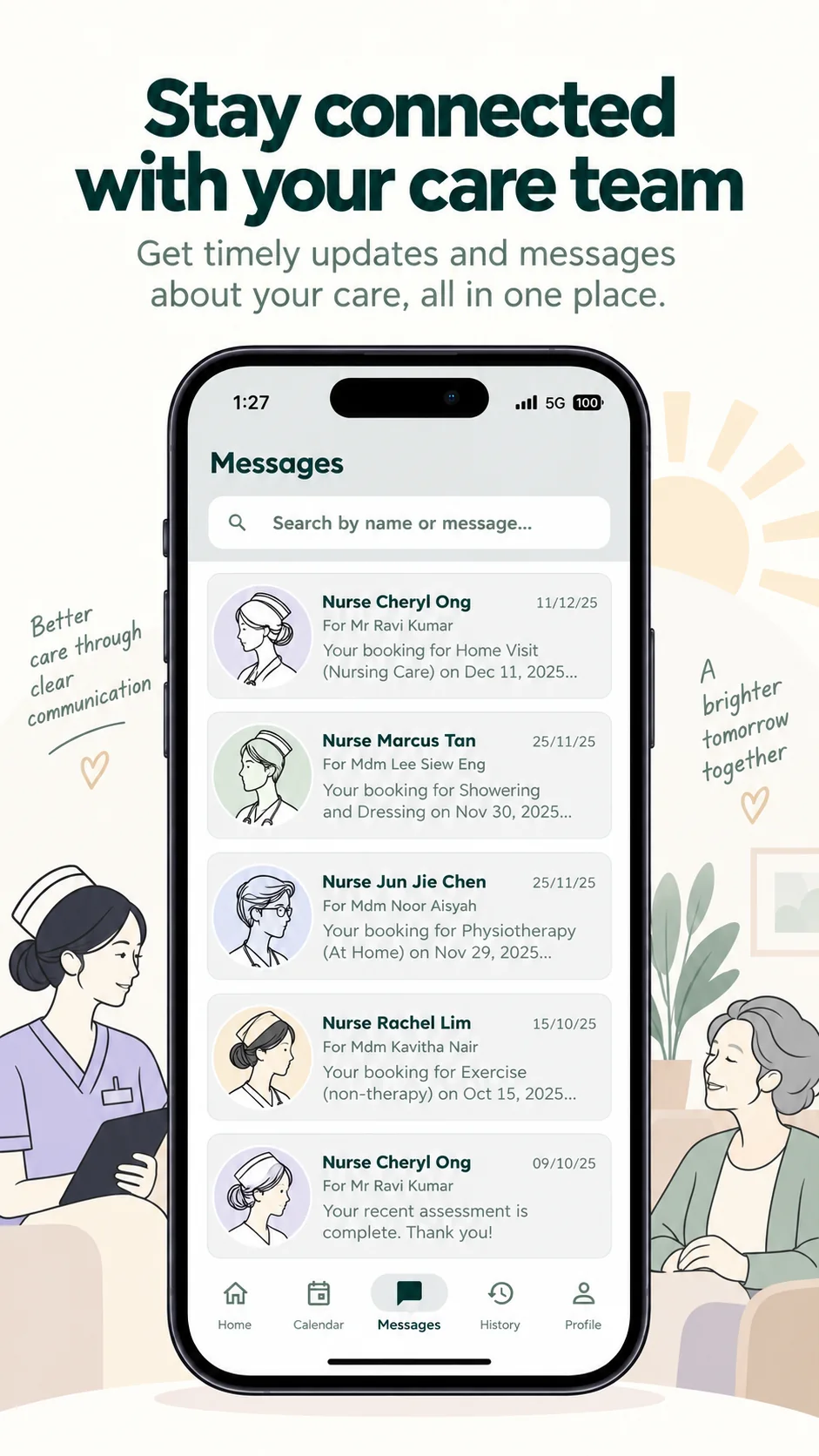 NurseLink app: Stay connected with your care team